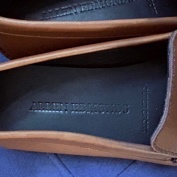 Allen Edmonds Super Sport Leather Driving Loafers Beown 8.5D main image 4